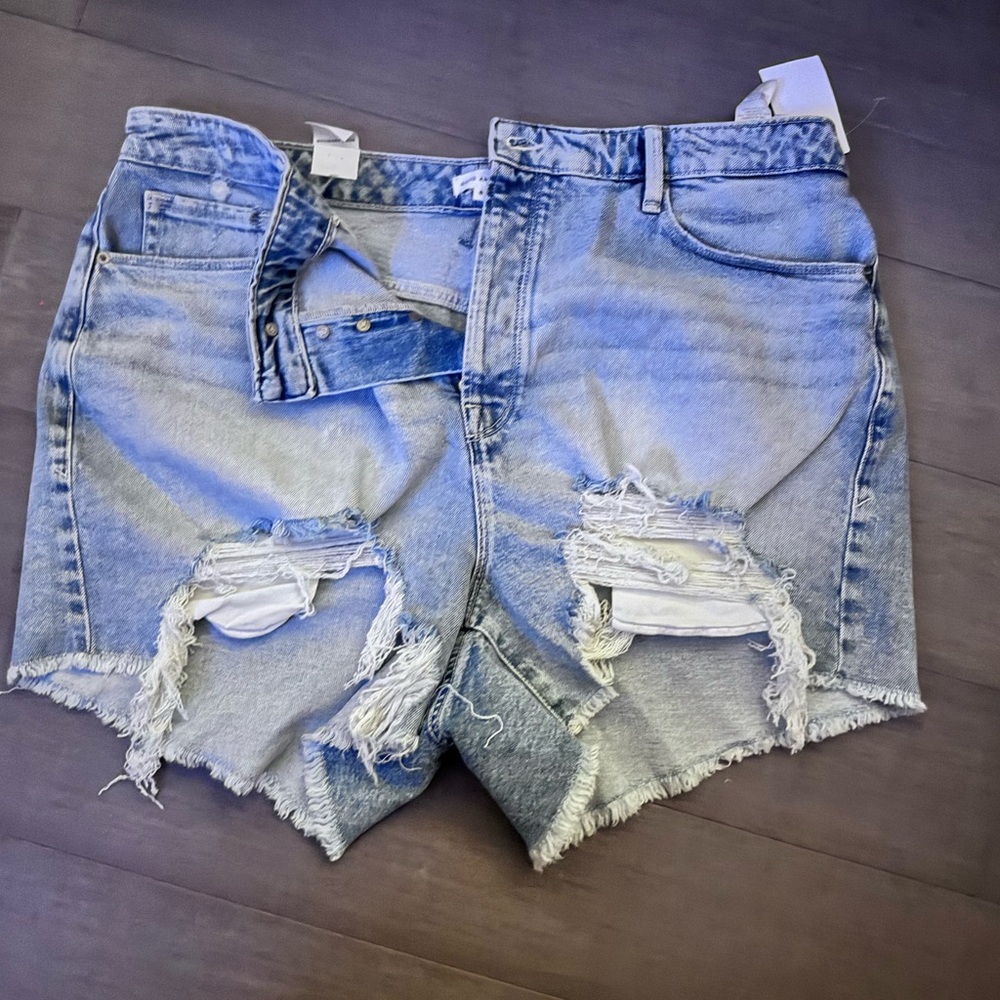 NWT good American bombshell shorts